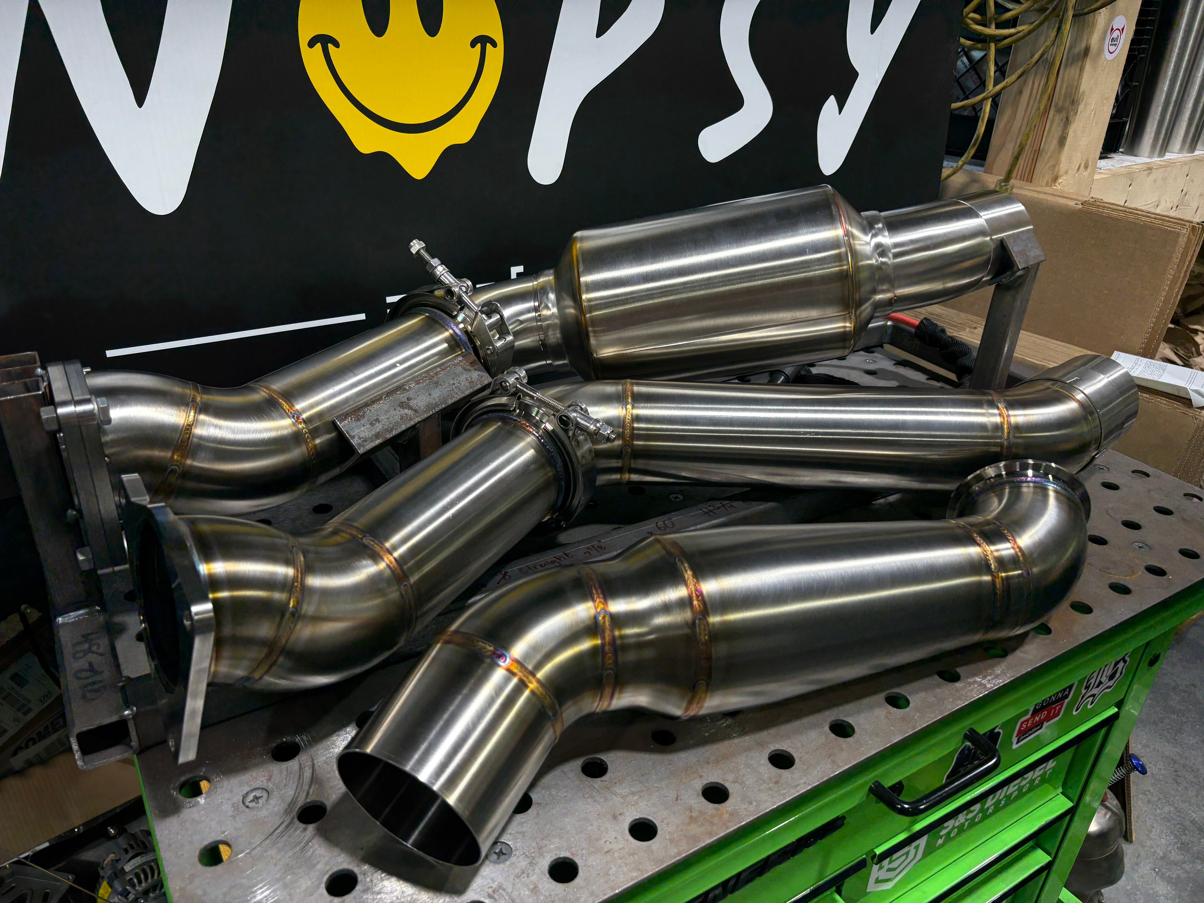‘22+ VB WRX NONVALVED 3.5" Side Exit Exhaust